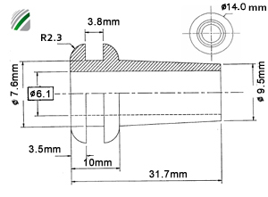 Sleeved Long Grommets