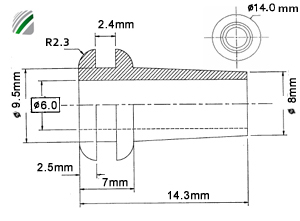 Sleeved Long Grommets