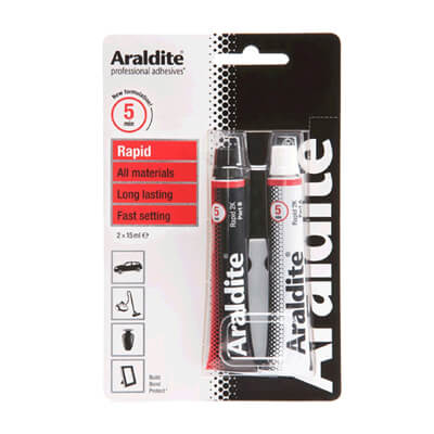Araldite® Rapid Professional Adhesive 2 x 15ml Tubes