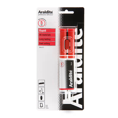 Araldite® Rapid Professional Adhesive 24ml Syringe